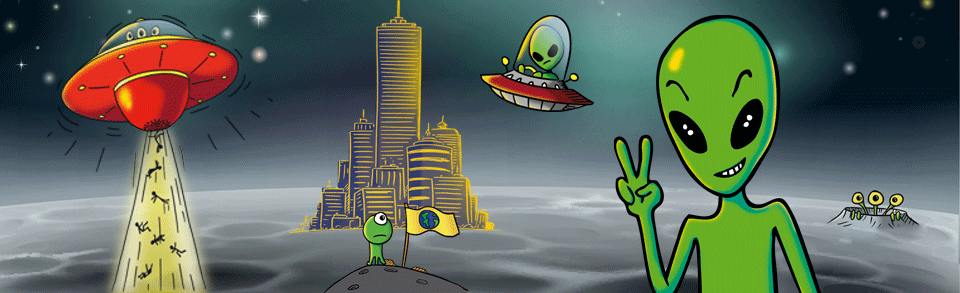 alien party kindergeburtstag 