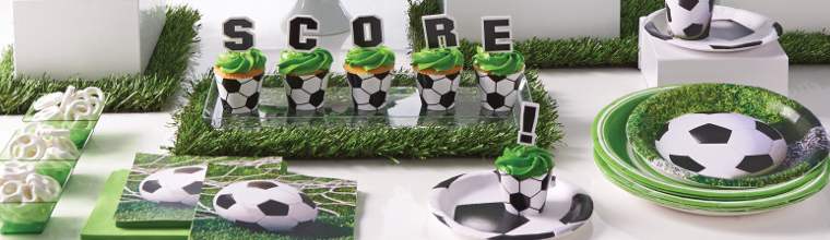 Fussball Party Kindergeburtstag Deko