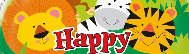 Wilde Tiere Dschugel Kindergeburtstag Party