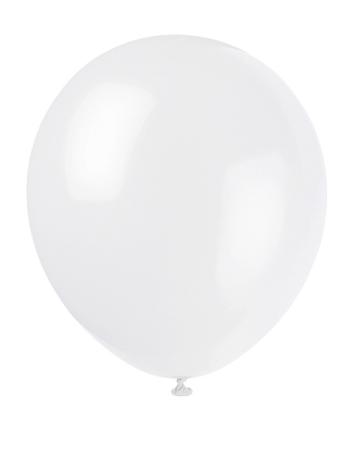 Luftballons weiß, 10 St.