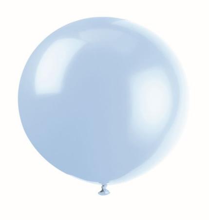 XL Riesenluftballons hellblau - Dekoration Kindergeburtstag
