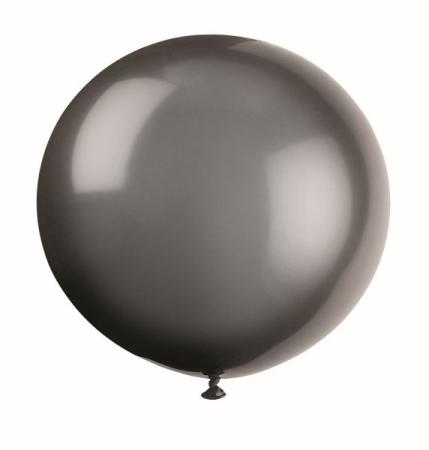 XL Riesenluftballons schwarz - Dekoration Kindergeburtstag
