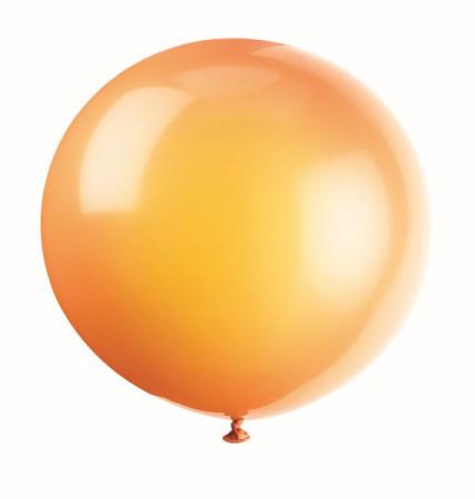 XL Riesenluftballons orange - Dekoration Kindergeburtstag