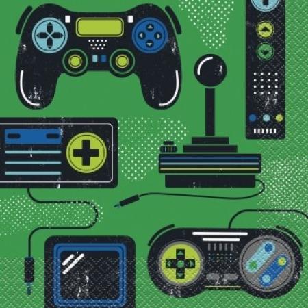 Servietten Gaming Party Cumputer Kindergeburtstag