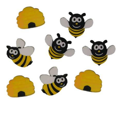 Radiergummi-Set Bienen, 8er Set