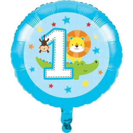 Folienballon Mein 1. Geburtstag Junge, 1 St.