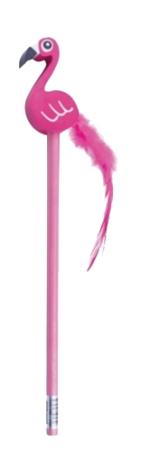 Bleistift mit Radierer Flamingo - Party Mitgebsel