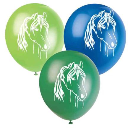 Luftballon Pferde Party, 8 St.