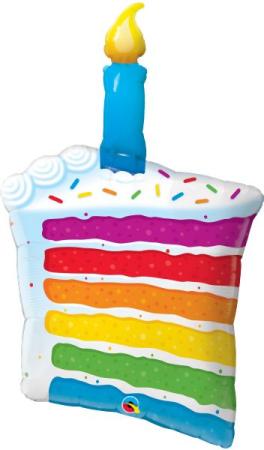 XXL Folienballon Cake - Deko Kindergeburtstag