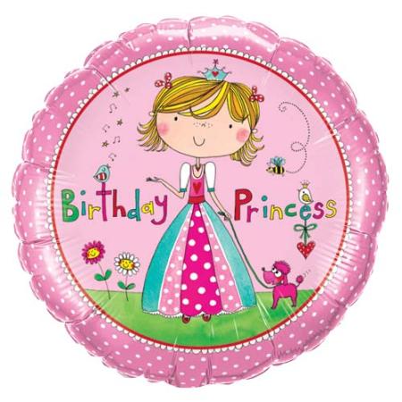 Folienballon Kleine Prinzessin - Deko Party Kindergeburtstag