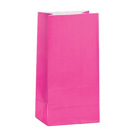Papiertüte Pink für Kindergeburtstag Mitgebsel