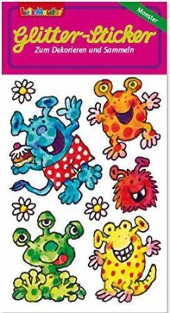Glitter Sticker Monster Party - Mitgebsel für den Kindergeburtstag
