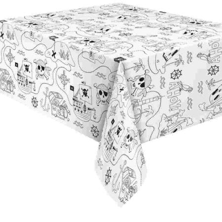 Tischdecke Ahoi Piraten - Deko Kindergeburtstag