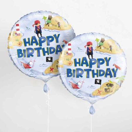 Folienballon Ahoi Piraten