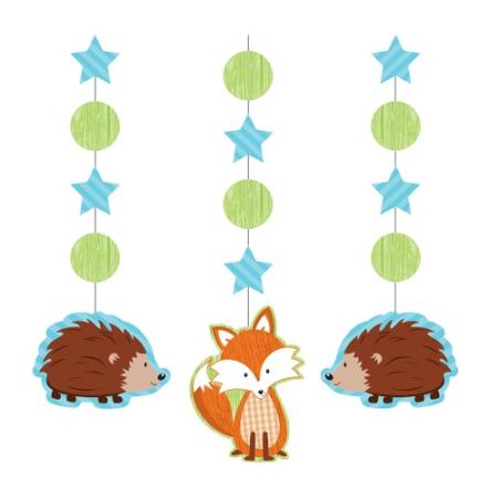 Haengedekoration Kleiner Fuchs - Deko Kindergeburtstag