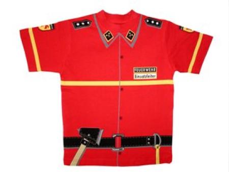 T-Shirt Feuerwehrmann Größe104