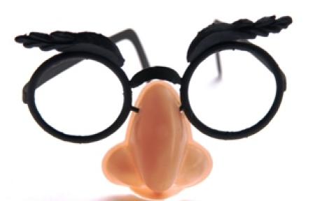 Tarnbrillen mit Nase Detektiv Flo - Verkleidung Kindergeburtstag