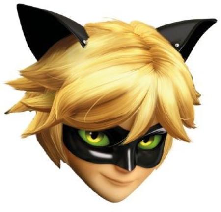 Papiermasken Cat Noir Miraculous