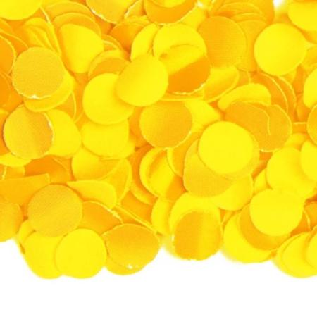 Konfetti gelb, 100 g - Deko Kindergeburtstag