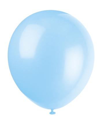 Luftballons hellblau, 10 St.
