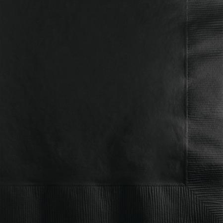 Servietten schwarz, 20 St. - Deko Kindergeburtstag