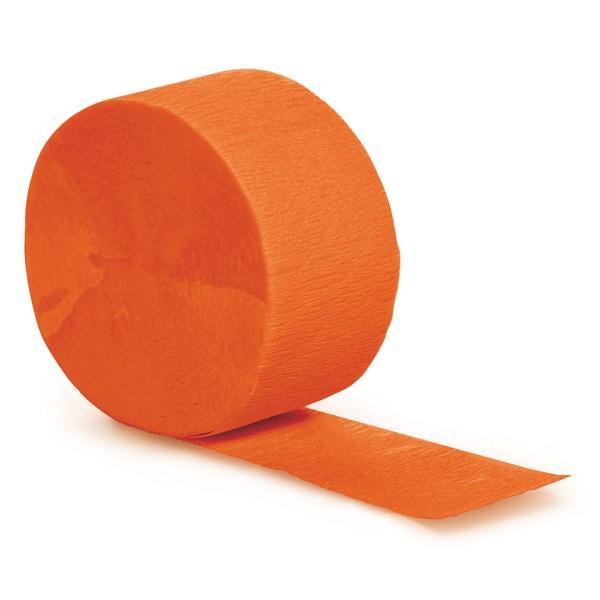Kreppband orange- Deko Kindergeburtstag