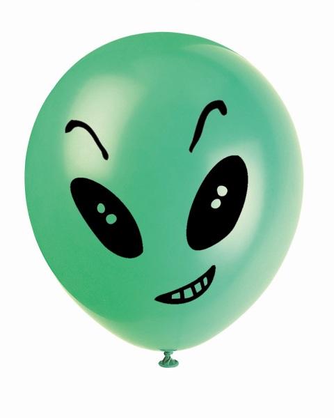 Luftballons Alien Party - Deko Kindergeburtstag
