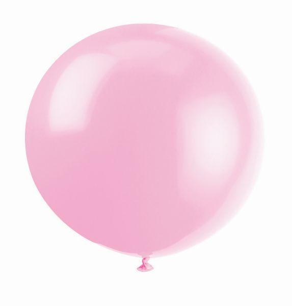 XL Riesenluftballons pink - Dekoration Kindergeburtstag