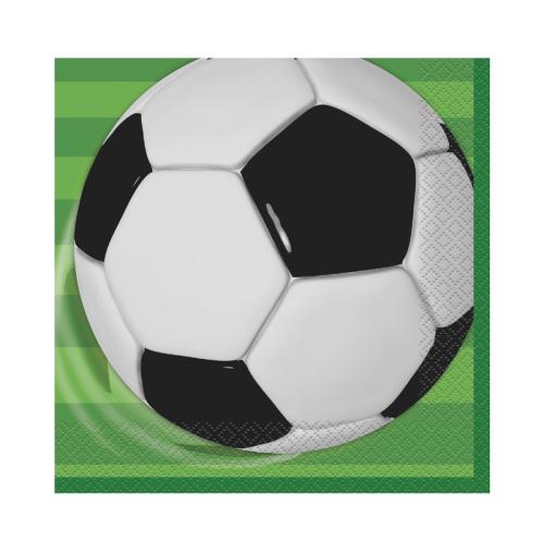 Servietten Fußball Fan Deko Party Kindergeburtstag
