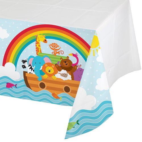 Tischdecke Arche Noah Deko Babyparty