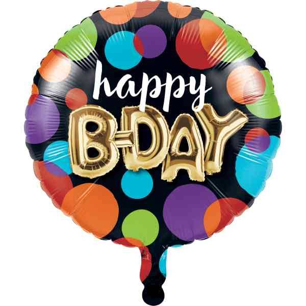 Folienballon Ballon Party Happy Birthday - Deko Geburtstag