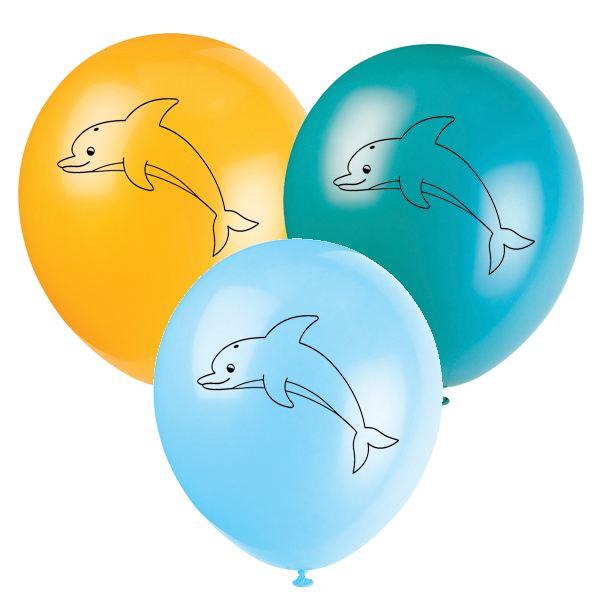 Luftballons Delfin - Deko Kindergeburtstag