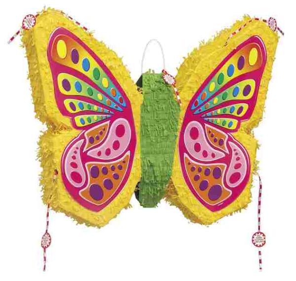 Pinata Schmetterling - Deko Kindergeburtstag