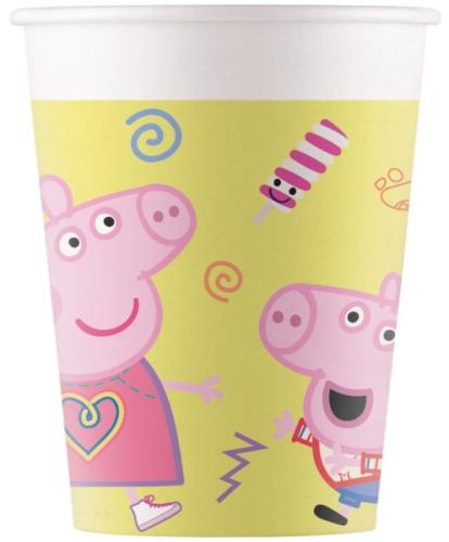 Becher Peppa Wutz - Deko Kindergeburtstag