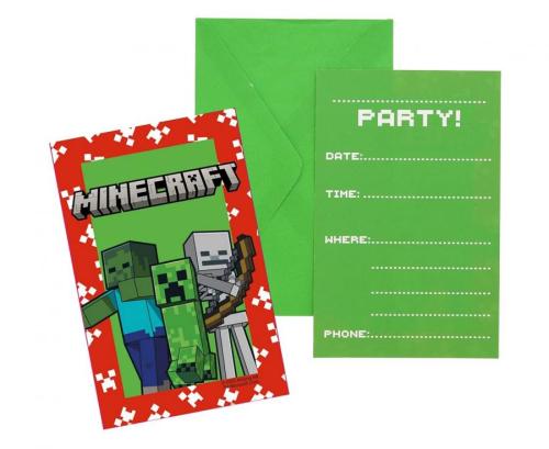 Einladung Minecraft