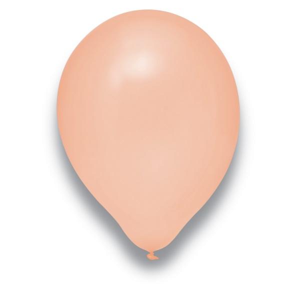 Luftballons lachs (perlmutt) - Dekoration Kindergeburtstag