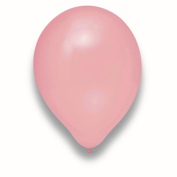 Luftballons rosa (perlmutt) - Dekoration Kindergeburtstag