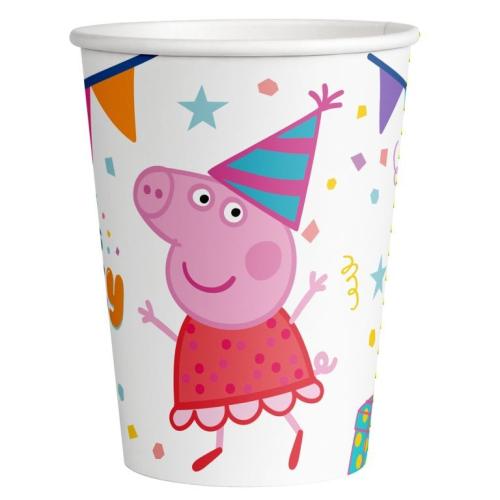 Becher Peppa Wutz - Deko Kindergeburtstag
