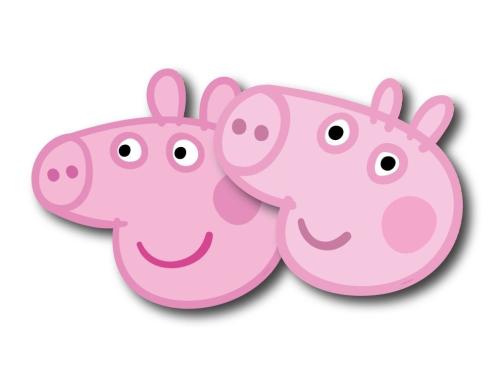 Papiermasken Peppa Wutz