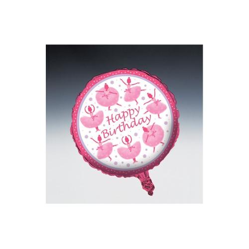 Folienballon Ballerina, 1 St. - Deko Kindergeburtstag