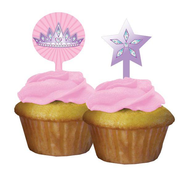 Muffinpicker Prinzessinnen Party Deko Kindergeburtstag
