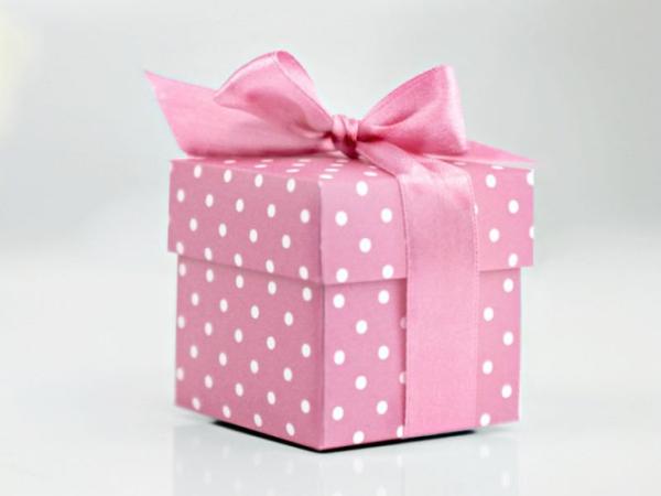 Geschenkbox Baby-Fantastisch rosa - Deko Babyparty