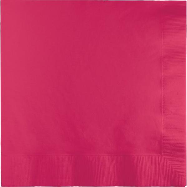 Servietten pink, 20 St. - Deko Kindergeburtstag