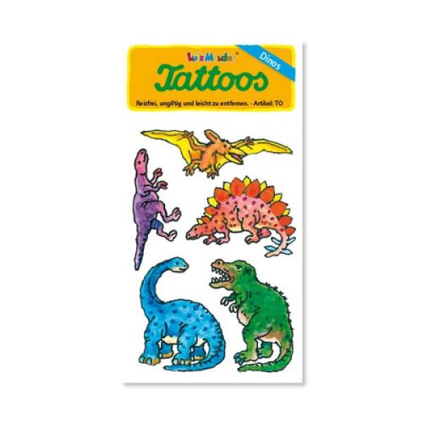 Tattoos Dino 4 Mitgebsel Kindergeburtstag