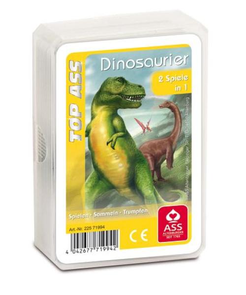 Quartett Top Ass Dinosaurier - Mitgebsel Kindergeburtstag