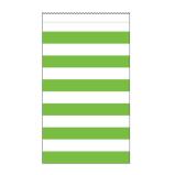 Papiertüte Streifen Grün - Deko Kindergeburtstag