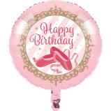Folienballon Bezaubernde Ballerina - Deko Kindergeburtstag