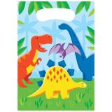 Partytüte Dino Freunde, 8 St. - Deko Kindergeburtstag