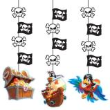 Hängedekoration Piratenschiff Deko Piraten Kindergeburtstag
