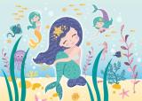 Einladung Kleine Meerjungfrau - Deko Kindergeburtstag